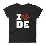 I LOVE CYCLING GERMANY - Women's short sleeve t-shirt