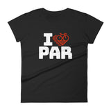 I LOVE CYCLING PARIS - Women's short sleeve t-shirt