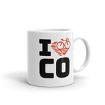 I LOVE CYCLING COLORADO - Mug