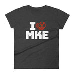 I LOVE CYCLING MILWAUKEE - Women's short sleeve t-shirt