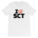 I LOVE CYCLING SCOTLAND - Short-Sleeve Unisex T-Shirt