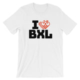 I LOVE CYCLING BRUSSELS - Short-Sleeve Unisex T-Shirt