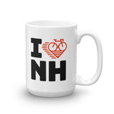 I LOVE CYCLING NEW HAMPSHIRE - Mug