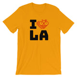 I LOVE CYCLING LOS ANGELES - Short-Sleeve Unisex T-Shirt