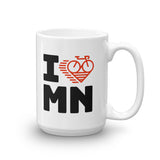 I LOVE CYCLING MINNESOTA - Mug
