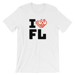 I LOVE CYCLING FLORIDA - Short-Sleeve Unisex T-Shirt