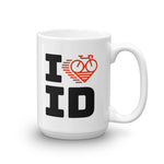 I LOVE CYCLING IDAHO - Mug