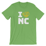 I LOVE CYCLING NORTH CAROLINA - Short-Sleeve Unisex T-Shirt