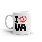 I LOVE CYCLING VIRGINIA - Mug