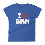 I LOVE CYCLING BROOKLYN - Women's short sleeve t-shirt
