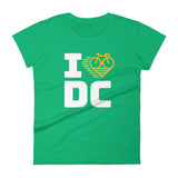 I LOVE CYCLING DC - Women's short sleeve t-shirt