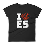 I LOVE CYCLING SPAIN - Women's short sleeve t-shirt