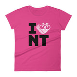 I LOVE CYCLING NORTHWEST TERRITORIES - Women's short sleeve t-shirt