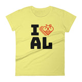 I LOVE CYCLING ALABAMA - Women's short sleeve t-shirt