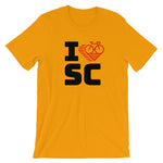 I LOVE CYCLING SOUTH CAROLINA - Short-Sleeve Unisex T-Shirt