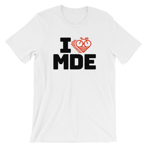 I LOVE CYCLING MEDELLIN - Short-Sleeve Unisex T-Shirt