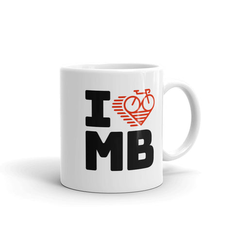 I LOVE CYCLING MANITOBA - Mug
