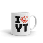 I LOVE CYCLING YUKON TERRITORY - Mug