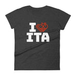 I LOVE CYCLING ITALY - Women's short sleeve t-shirt