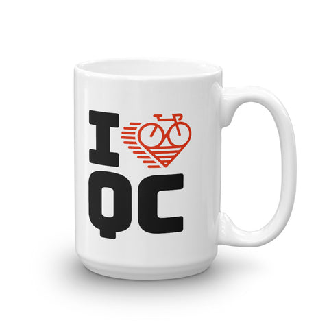 I LOVE CYCLING QUEBEC - Mug