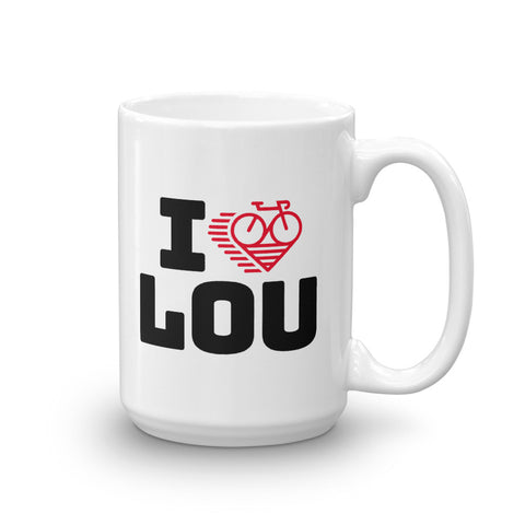 I LOVE CYCLING LOUISVILLE - Mug