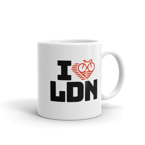 I LOVE CYCLING LONDON - Mug