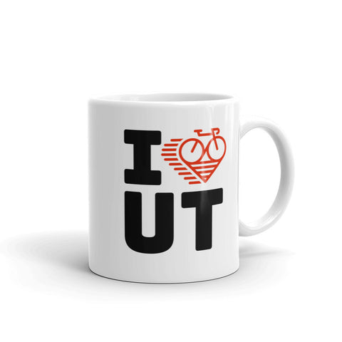 I LOVE CYCLING UTAH - Mug