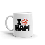 I LOVE CYCLING HAMBURG - Mug