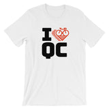 I LOVE CYCLING QUEBEC - Short-Sleeve Unisex T-Shirt