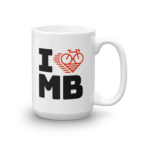 I LOVE CYCLING MANITOBA - Mug