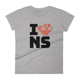 I LOVE CYCLING NOVA SCOTIA - Women's short sleeve t-shirt