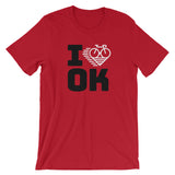 I LOVE CYCLING OKLAHOMA - SHORT-Short-Sleeve Unisex T-Shirt