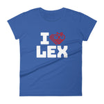 I LOVE CYCLING LEXINGTON - Women's short sleeve t-shirt