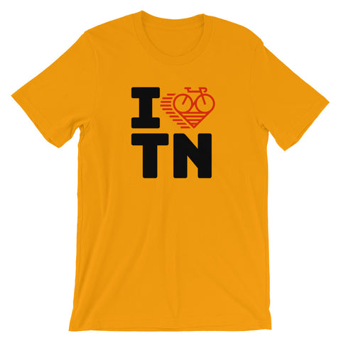 I LOVE CYCLING TENNESSEE - Short-Sleeve Unisex T-Shirt