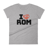 I LOVE CYCLING ROME - Women's short sleeve t-shirt