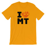I LOVE CYCLING MONTANA - Short-Sleeve Unisex T-Shirt
