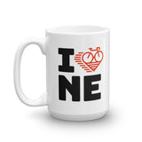 I LOVE CYCLING NEBRASKA - Mug