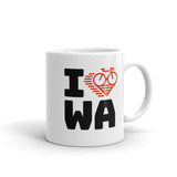 I LOVE CYCLING WASHINGTON - Mug