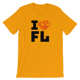 I LOVE CYCLING FLORIDA - Short-Sleeve Unisex T-Shirt