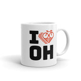 I LOVE CYCLING OHIO - Mug