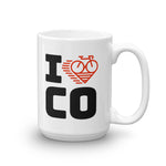 I LOVE CYCLING COLOMBIA - Mug