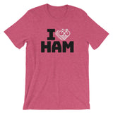 I LOVE CYCLING HAMBURG - Short-Sleeve Unisex T-Shirt