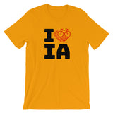 I LOVE CYCLING IOWA - Short-Sleeve Unisex T-Shirt