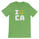 I LOVE CYCLING CALIFORNIA - Short-Sleeve Unisex T-Shirt