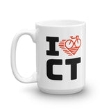 I LOVE CYCLING CONNECTICUT - Mug