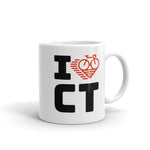 I LOVE CYCLING CONNECTICUT - Mug