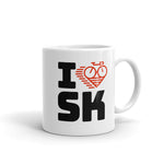 I LOVE CYCLING SASKATCHEWAN - Mug