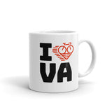 I LOVE CYCLING VIRGINIA - Mug