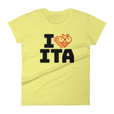 I LOVE CYCLING ITALY - Women's short sleeve t-shirt