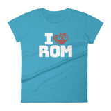 I LOVE CYCLING ROME - Women's short sleeve t-shirt